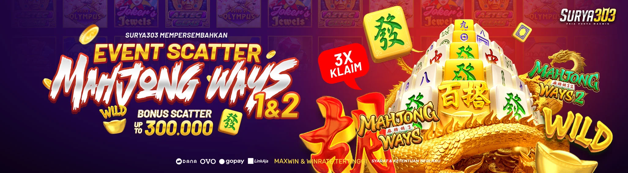 SURYA303 : RTP LIVE Slot Gacor Winrate Tinggi Hari Ini